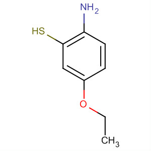 Structure of Benzenethiol, 2-amino-5-ethoxy-