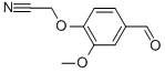 Structure of (4-FORMYL-2-METHOXY-PHENOXY)-ACETONITRILE