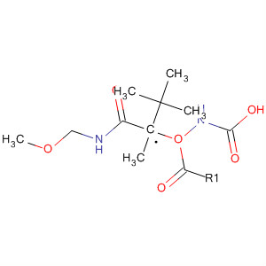 Structure of Carbamic acid, [2-(methoxymethylamino)-1-methyl-2-oxoethyl]-,1,1-dimethylethyl ester