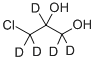 Structure of 3-CHLORO-1,2-PROPANE-D5-DIOL