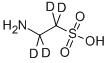 Structure of 2-AMINOETHANE-D4-SULFONIC ACID