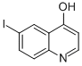 6-碘-4-羟基喹啉结构式
