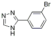 3-(3-溴苯基)-4H-1,2,4-三唑结构式