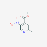 Structure of 2-methyl-5-nitropyridine-4-carboxylic Acid