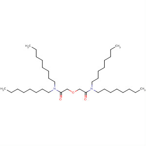Structure of N,N,N',N'-tetra(n-octyl)diglycolamide