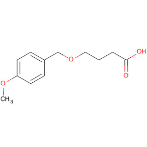 Structure of Butanoic acid, 4-[(4-methoxyphenyl)methoxy]-