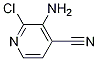 Chemical structure of 3-aMino-2-chloropyridine-4-carbonitrile
