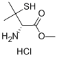 Structure of D-PENCILLAMINE METHYL ESTER HYDROCHLORIDE