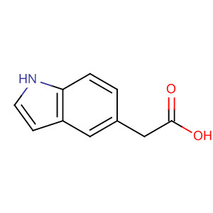 Structure of 2-(1H-INDOL-5-YL)ACETIC ACID