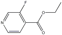 Structure of 3-fluoro-isonicotinic acid ethyl ester