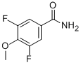 3,5-DIFLUORO-4-METHOXYBENZAMIDE结构式