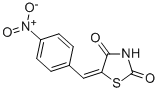 Structure of 5-[(4-nitrophenyl)methylene]-1,3-thiazolane-2,4-dione