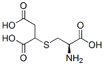 Structure of S-(1,2-dicarboxyethyl)cysteine