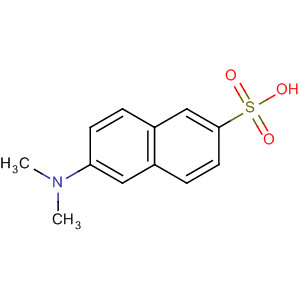 Structure of 2-Naphthalenesulfonic acid, 6-(dimethylamino)-