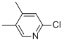Structure of 2-chloro-4,5-dimethyl-pyridine