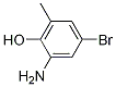 Structure of Phenol, 2-amino-4-bromo-6-methyl-