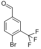 Structure of 4-BROMO-3-TRIFLUOROMETHYL-BENZALDEHYDE