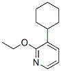 Structure of PYRIDINE,3-CYCLOHEXYL-2-ETHOXY-