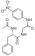 ACETYL-PHE-GLY-P-NITROANILIDE结构式