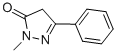 Structure of 1-Methyl-3-phenyl-1H-pyrazol-5-ol