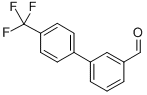 Structure of 4-TRIFLUOROMETHYL-BIPHENYL-3-CARBALDEHYDE