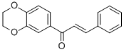 Structure of (E)-1-(2,3-dihydrobenzo[b][1,4]dioxin-6-yl)-3-phenylprop-2-en-1-one