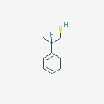 (+/-)-2-phenyl-propanethiol-(1)结构式