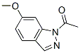 Structure of Ethanone,1-(6-methoxy-1H-indazol-1-yl)-