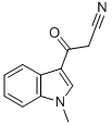 Structure of 3-(CYANOACETYL)-1-METHYLINDOLE