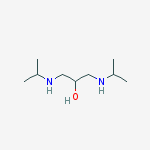 Structure of 1,3-Bisisopropylamino  propan-2-ol
