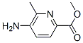 2-PYRIDINECARBOXYLIC ACID 5-AMINO-6-METHYL-,METHYL ESTER结构式