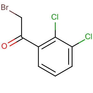 Structure of Ethanone, 2-bromo-1-(2,3-dichlorophenyl)-