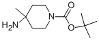 Structure of 4-AMINO-1-N-BUTOXYCARBONYL-4-METHYL-PIPERIDINE