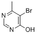 4-羟基-5-溴-6-甲基嘧啶结构式