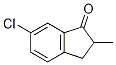Structure of 6-Chloro-2,3-dihydro-2-methyl-1H-inden-1-one