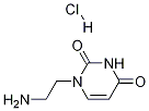 Structure of 1-(2-AMino-ethyl)-1H-pyriMidine-2,4-dione hydrochloride