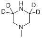 Structure of N-METHYLPIPERAZINE-3,3,5,5-D4
