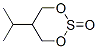 Structure of 1,3,2-DIOXATHIANE,5-(ISOPROPYL)-,2-OXIDE