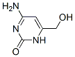 Structure of 2(1H)-Pyrimidinone,6-amino-4-(hydroxymethyl)-