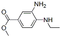 Structure of Benzoic acid,3-amino-4-(ethylamino)-, methyl ester