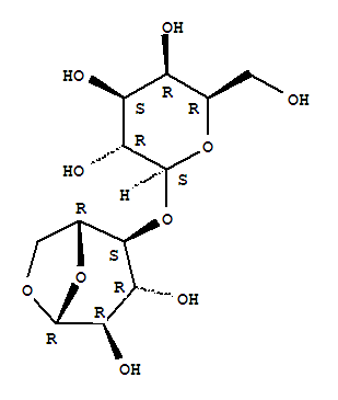 Structure of 1,6-anhydrolactose