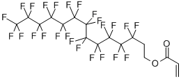 2-(全氟十二烷基)乙基丙烯酸酯结构式
