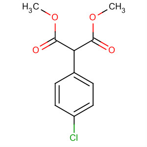 Propanedioic acid, (4-chlorophenyl)-, dimethyl ester结构式