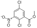 methyl 2,5-dichloro-3-nitrobenzoate结构式