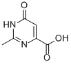 Structure of 4-Pyrimidinecarboxylic acid, 1,6-dihydro-2-methyl-6-oxo-