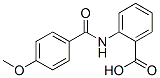 Structure of Benzoic acid,2-[(4-Methoxybenzoyl)aMino]-