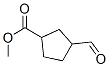 Structure of CYCLOPENTANECARBOXYLIC ACID 3-FORMYL-,METHYL ESTER