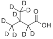 Structure of 3-METHYLBUTYRIC-D9 ACID