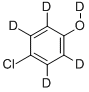 Structure of 4-CHLOROPHENOL-2,3,5,6-D4,OD