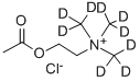 Structure of ACETYLCHOLINE-D9 CHLORIDE